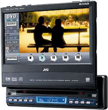 JVC KD-AV7001DVD монитор 7" CD/DVD/mp3 проц.5.1