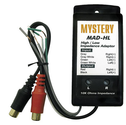Преобразователь Mystery MAD HL акуст-RCA 2-х кан.