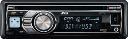 JVC KD-DV5507 (1 DIN) DVD/MP3/USB/УКВ - ресивер