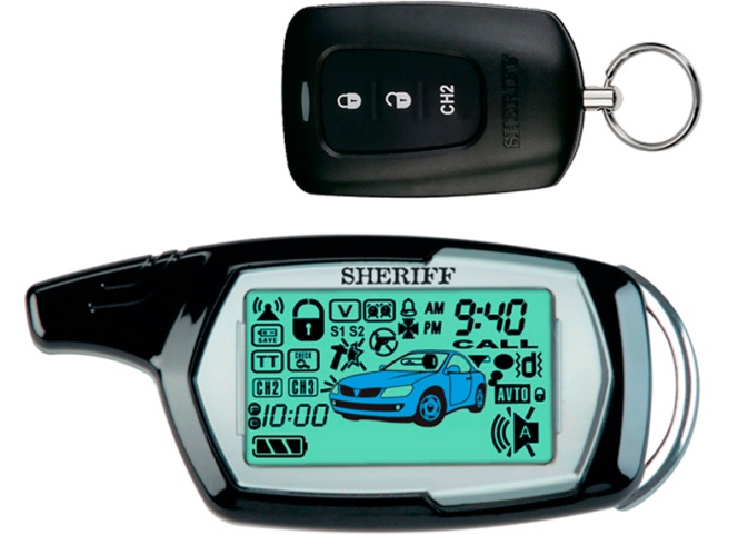 Автосигнализация Sheriff ZX-1095 Pro (без сирены)