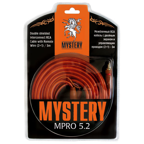 RCA (5м), 2-канал,Mystery MPRO 5.2