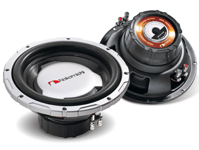 саб Nakamichi SP-W100D головка RMS 250Вт, 85 дБ