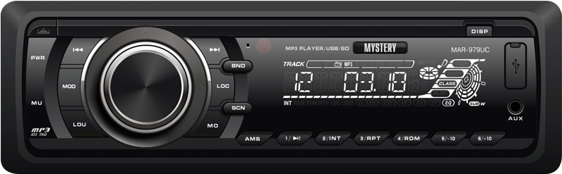 Mystery MAR-979UС проигрыв. USB,FM измен. цвет