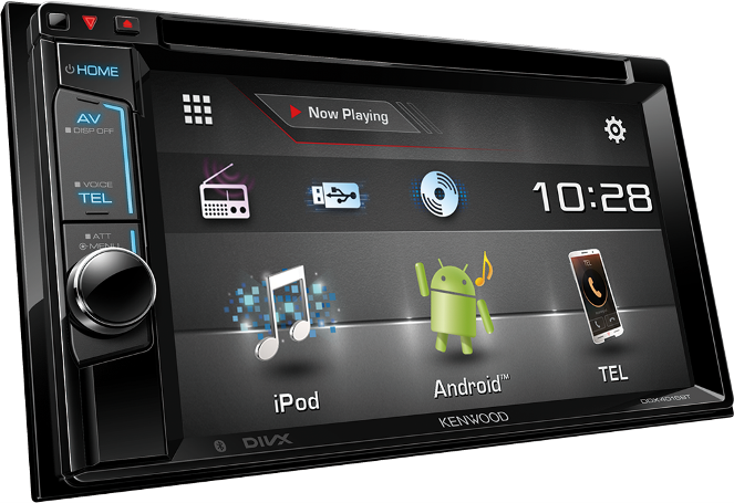 2DIN Kenwood DDX-4016BT монитор 6.2", DVD/USB/BT