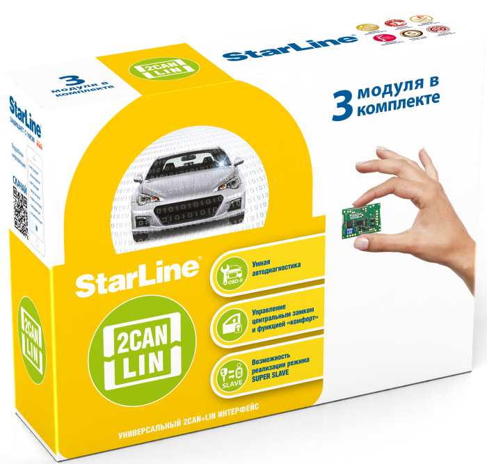 Комплект Starline 2-CAN+LIN-Master