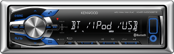 Kenwood KMR-308BTE проигрыватель USB/FM/BT
