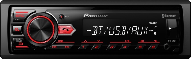 Pioneer MVH-29BT проигрыватель FM/USB/BT