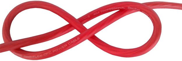 Кабель питания 4Ga URAL PC-DB4GA RED (крас. 15м)