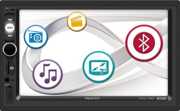 2DIN Prology DVU-750 USB/SD экр.7.0" без диска