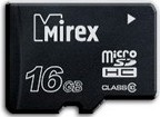 microSD 16GB Mirex 10class без адаптера