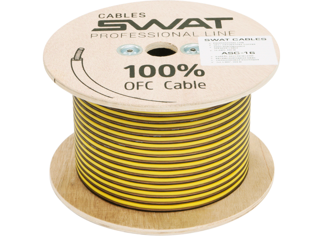 Кабель акуст. 16Ga SWAT ASC-16 (100m) медь 1.5mm