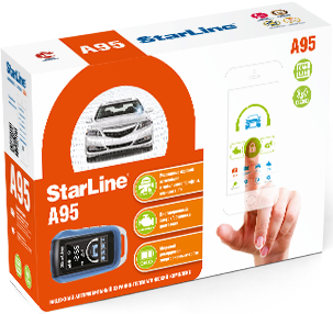 Автосигнализация Starline-A95 BT 2CAN+LIN GSM