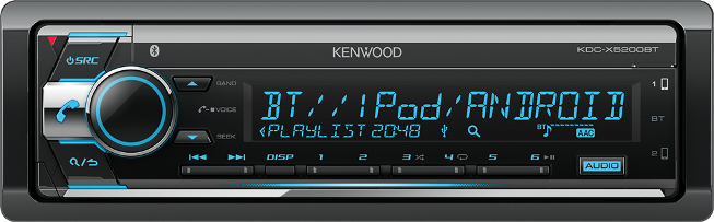 Kenwood KDC-X5200BT CD-рессивер CD/MP3/BT/USB