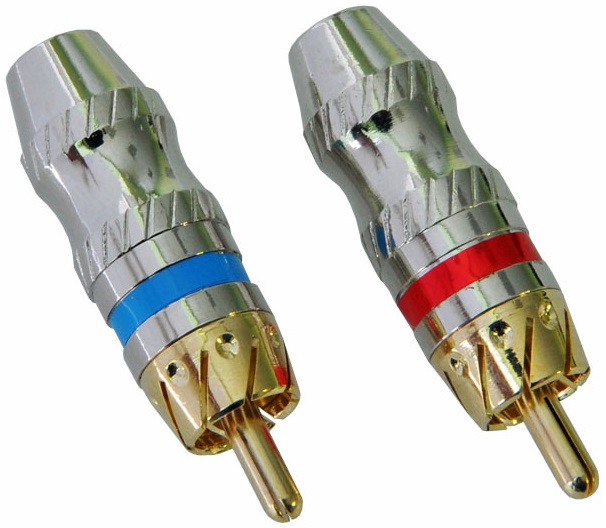 RCA-терминал Incar RCA-01, никелированный