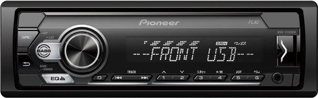 Pioneer MVH-S110UBW проигрыватель FM/USB