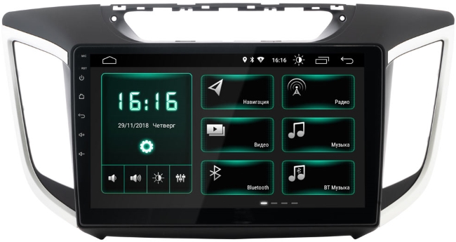 Incar XTA-2410 (Hyundai Creta 16+) штатное ГУ 10"