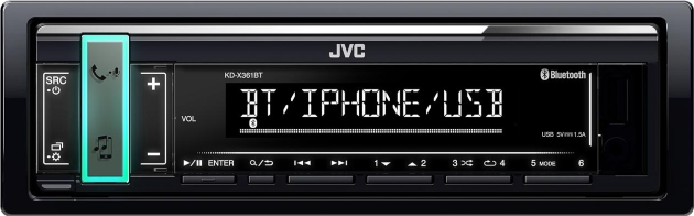 JVC KD-X361BT проигрыватель USB/FM/BT