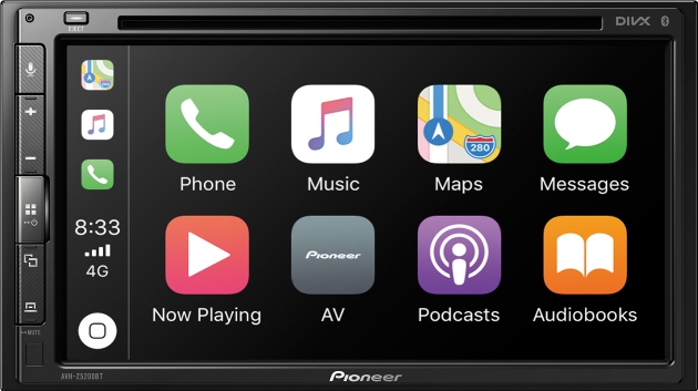 2DIN Pioneer AVH-Z5200BT мон.6.98" DVD/USB/BT