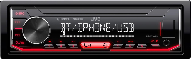 JVC KD-X362BT проигрыватель USB/FM/BT