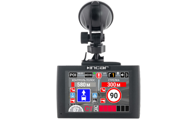 Комбо Incar SDR-60 ELBRUS радар-видеорегистратор