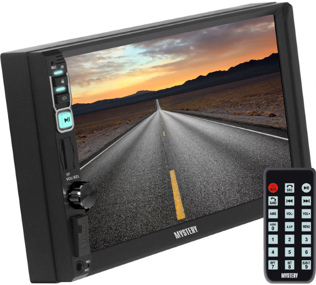 2DIN Mystery MDD-7150 USB/SD/BT экр.7.0" без диска