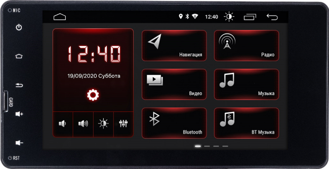 Incar XTA-6101 (Mitsubishi Universal)штатное ГУ 7"
