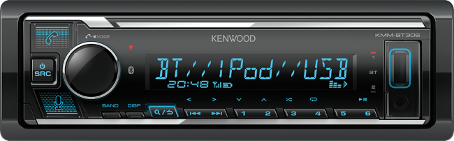 Kenwood KMM-BT306 проигрыватель USB/FM/BT