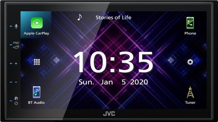 2DIN JVC KW-M560BT монитор 6.8" MP3/USB/BT, Apple