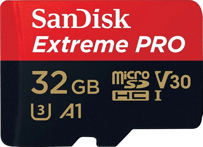 microSD 32GB SanDisk Extreme PRO  A1 V30 U3