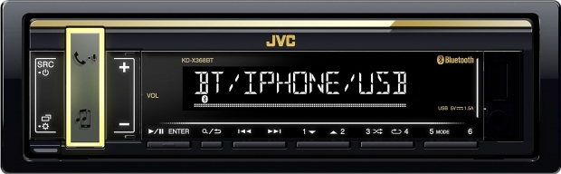 JVC KD-X368BT проигрыватель USB/FM/BT