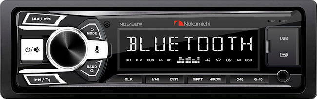 Nakamichi NQ513BW проигрыватель USB/FM беля подсв