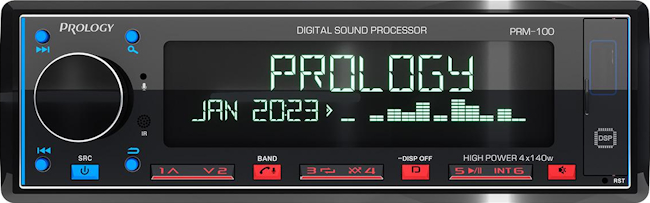 Prology PRM-100 проигрыватель USB/FM/BT/DSP