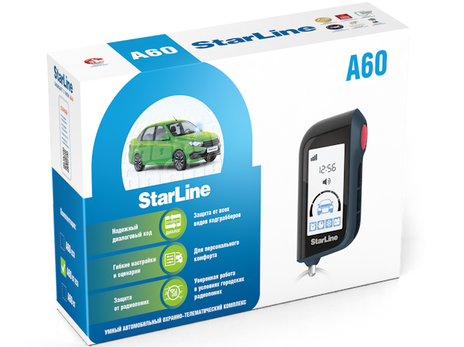 Автосигнализация StarLine A60 BT GSM ECO