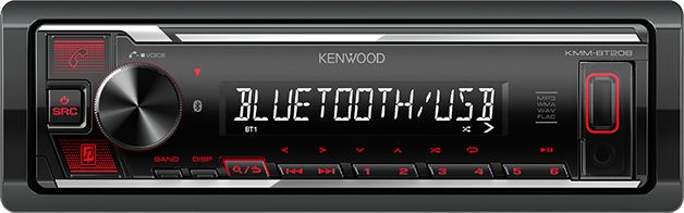 Kenwood KMM-BT208 проигрыватель USB/FM/BT