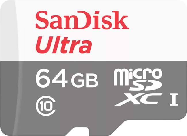 microSD 64GB SanDisk Ultra (120 MB/s)   БЕЗ адапте