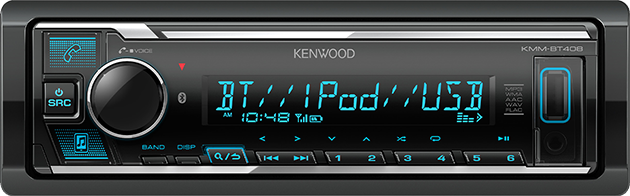 Kenwood KMM-BT408 проигрыватель USB/FM/BT