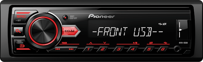 Pioneer MVH-85UB проигрыватель FM/USB