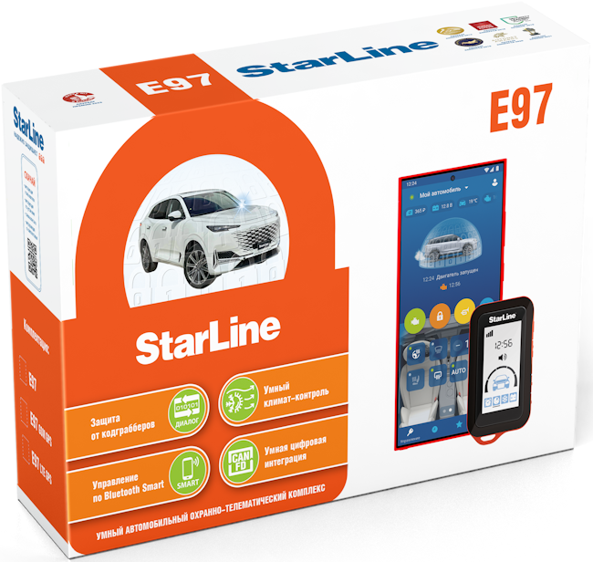 Автосигнализация StarLine E97