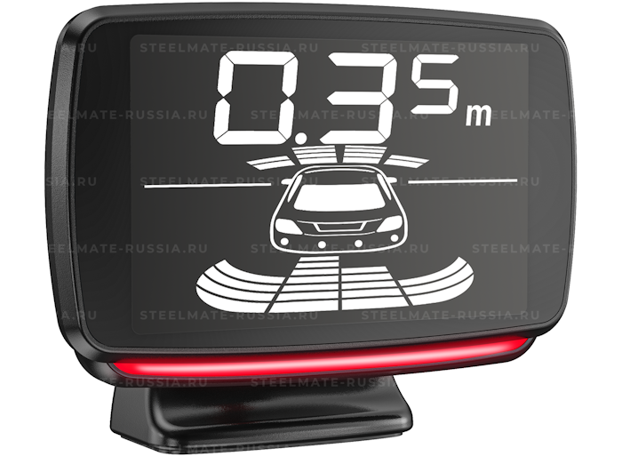 Парков радар Steel Mate PTS810V12 (белый) 8 датчи