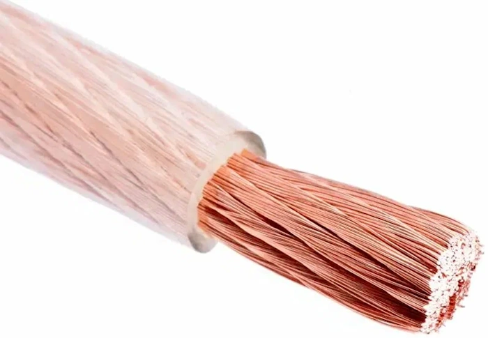 Кабель питания 7Ga(10мм2) ККЗ медь, прозрачная из