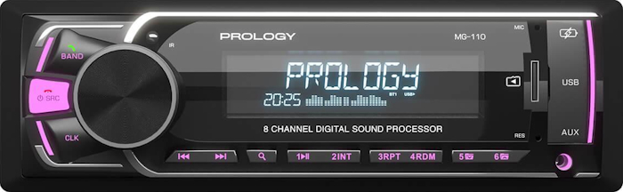 Prology MG-110 проигрыватель USB/FM/BT/DSP