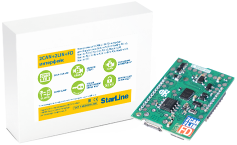 Комплект  StarLine 2CAN+2LIN+FD -Master